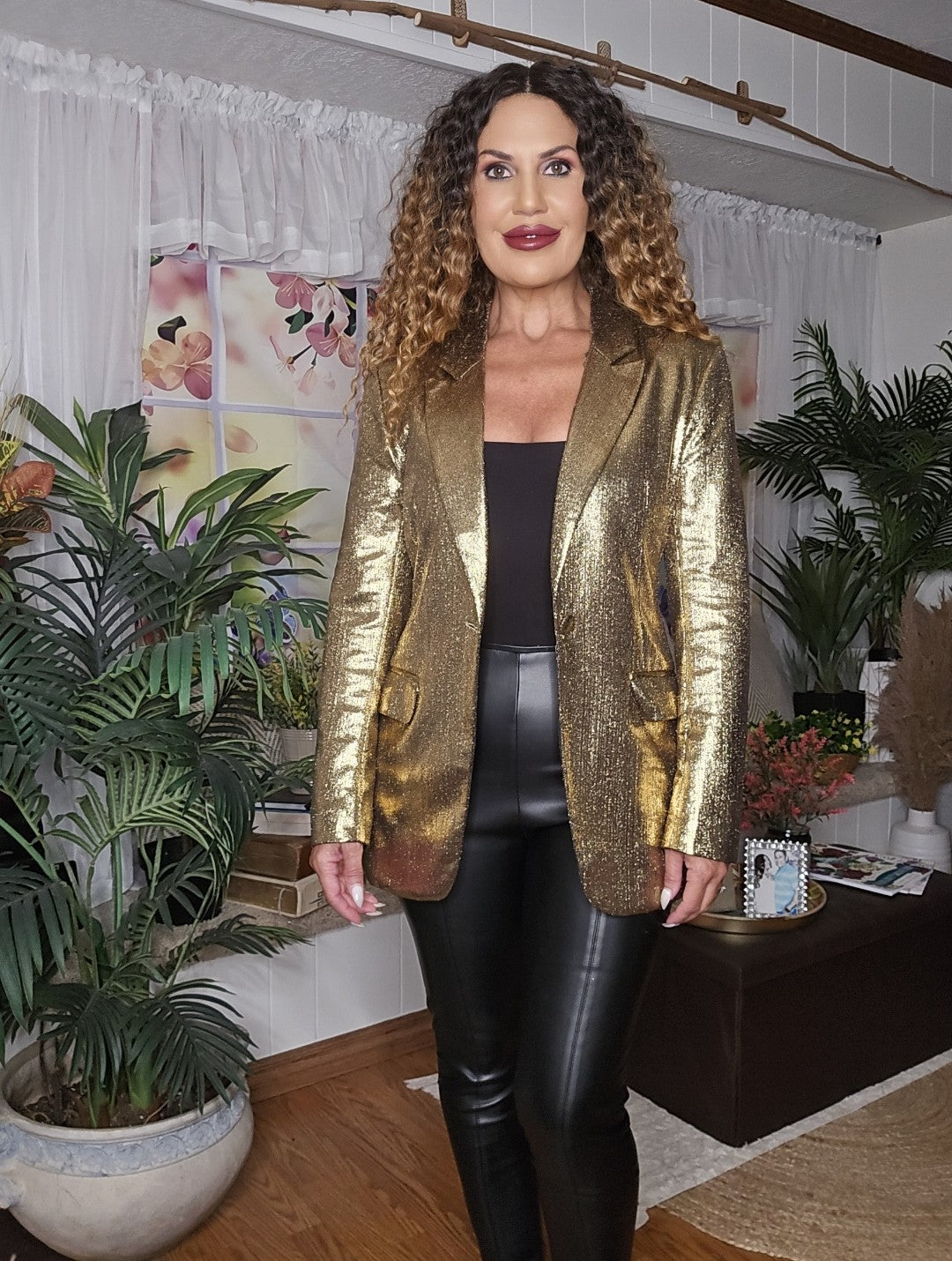 Primadonna Pintuck Fitted Blazer