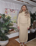 Sweater Top & Skirt Set